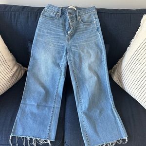 Madewell Womens wide-leg crop